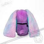 Plushie Dreadfuls - Anxiety Rabbit (PURPLE TEAL Limited Edition) - Plush Stuffed Animal plush