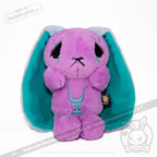 Plushie Dreadfuls - Anxiety Rabbit (PURPLE TEAL Limited Edition) - Plush Stuffed Animal plush