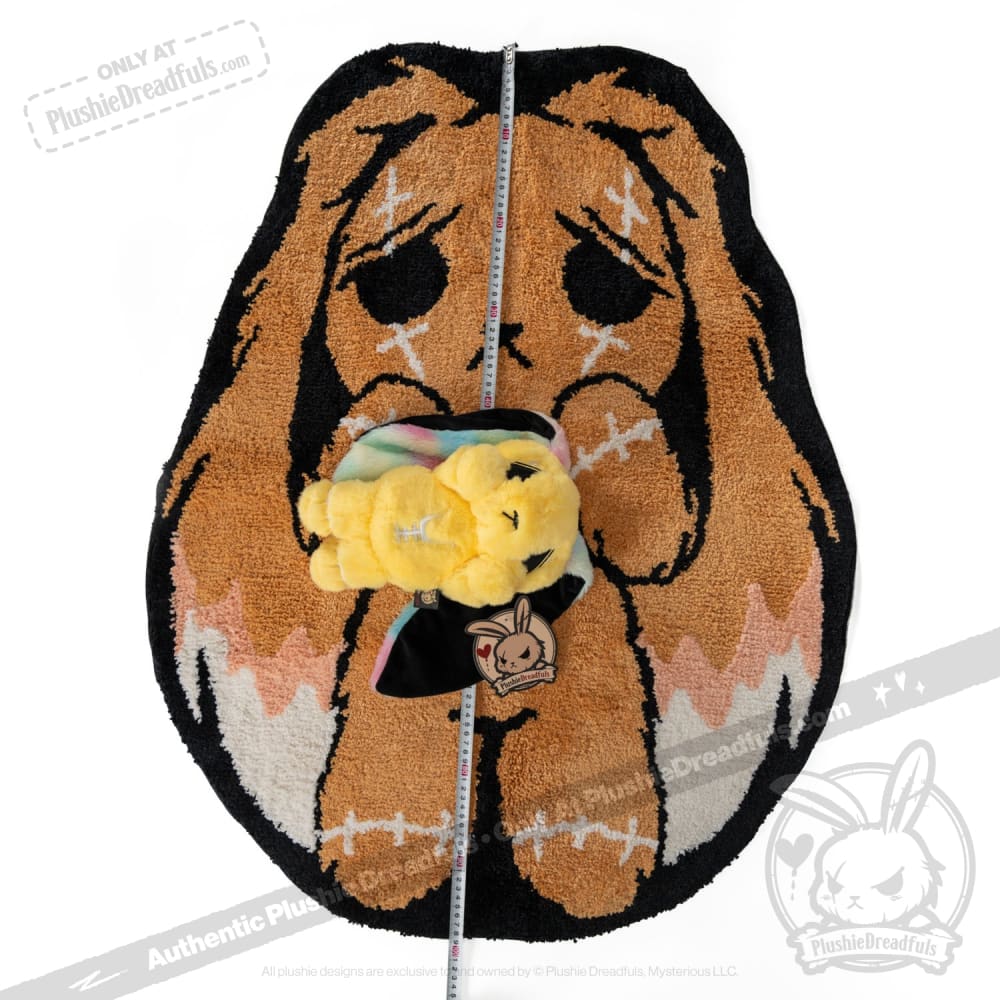 Anxiety Rabbit Rug Home Decoration