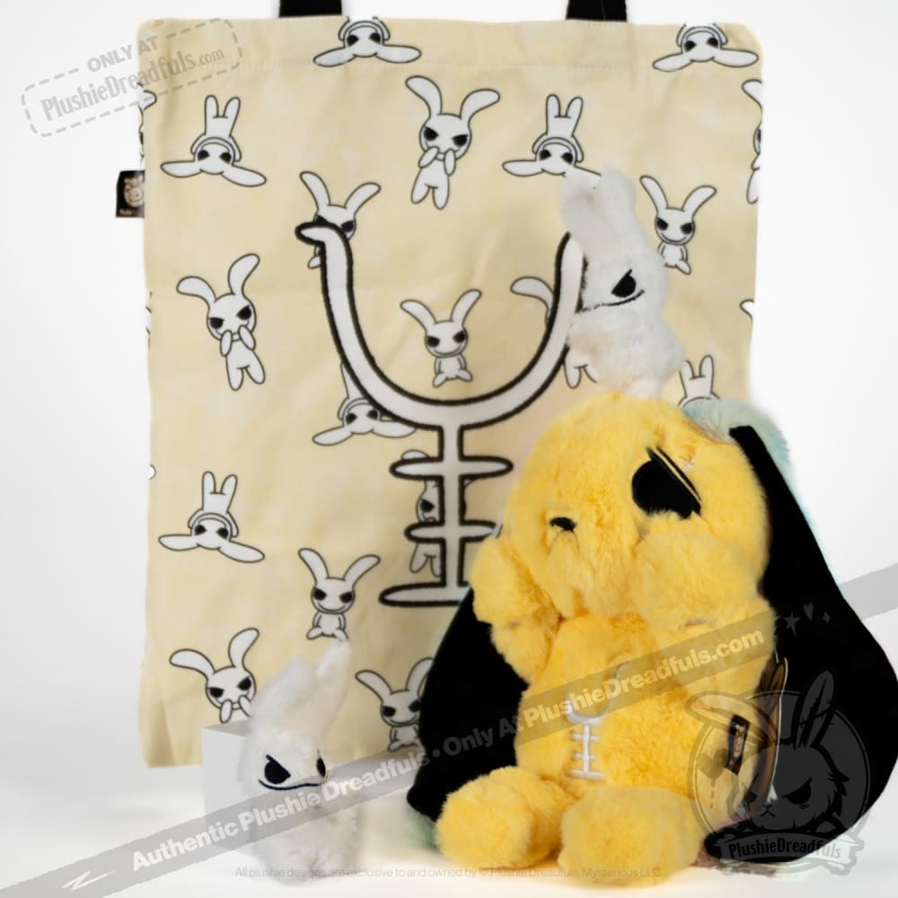 Plushie Dreadfuls - Anxiety Rabbit (Yellow Limited Edition) Plush Stuffed Animal Plush