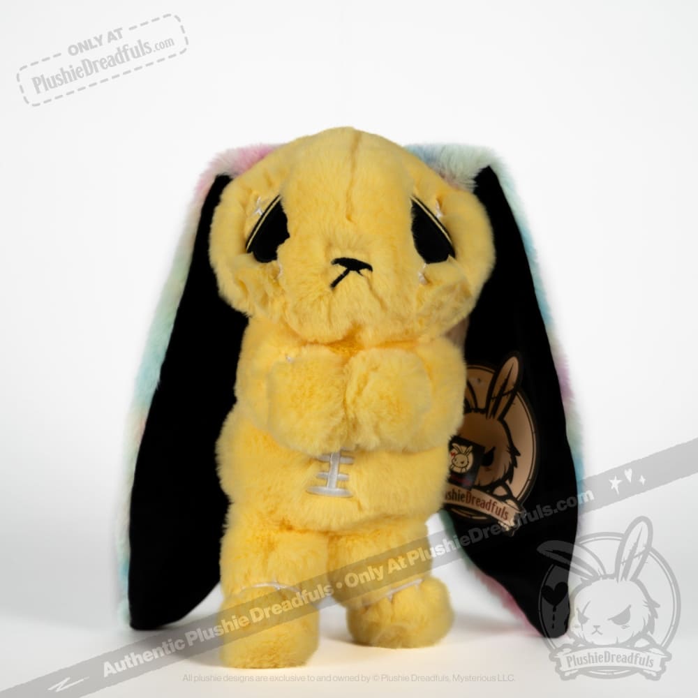 Plushie Dreadfuls - Anxiety Rabbit (Yellow Limited Edition) Plush Stuffed Animal Plush