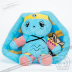 Plushie Dreadfuls - Aquarius Rabbit - Plush Stuffed Animal - Mysterious