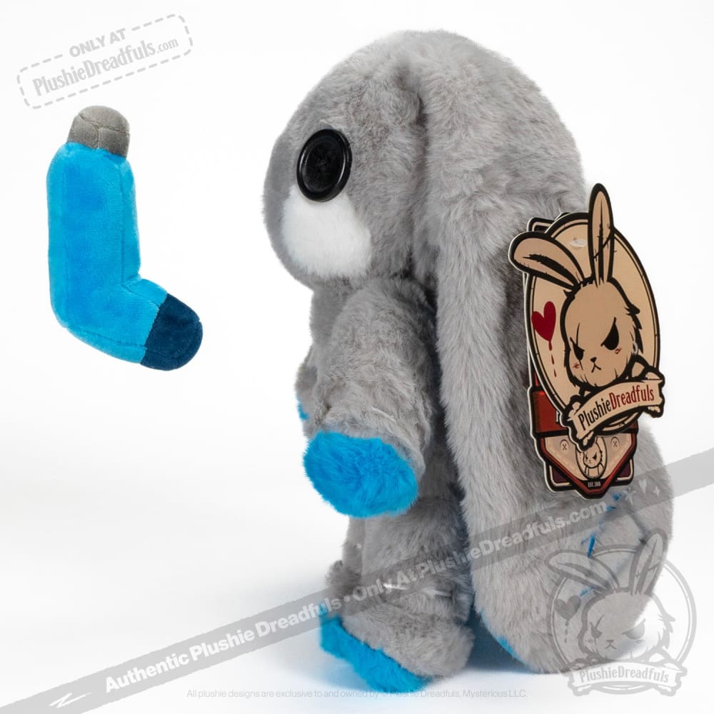 Plushie Dreadfuls - Asthma Rabbit V2 - Plush Stuffed Animal toy