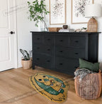 Autism Rabbit Rug Home Decoration