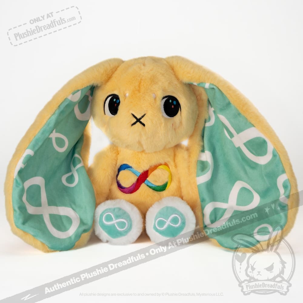 Plushie Dreadfuls - Autism Spectrum Rabbit Plush Stuffed Animal Plush