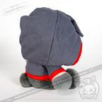 Plushie Dreadfuls -Avoidant Personality Disorder Rabbit - Plush Stuffed Animal - Mysterious