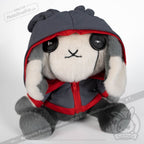 Plushie Dreadfuls -Avoidant Personality Disorder Rabbit - Plush Stuffed Animal - Mysterious