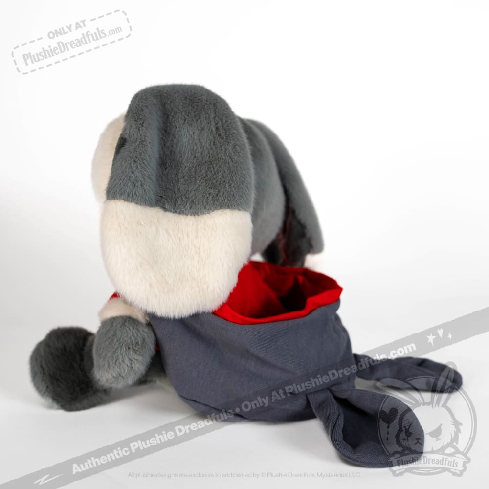 Plushie Dreadfuls -Avoidant Personality Disorder Rabbit - Plush Stuffed Animal - Mysterious