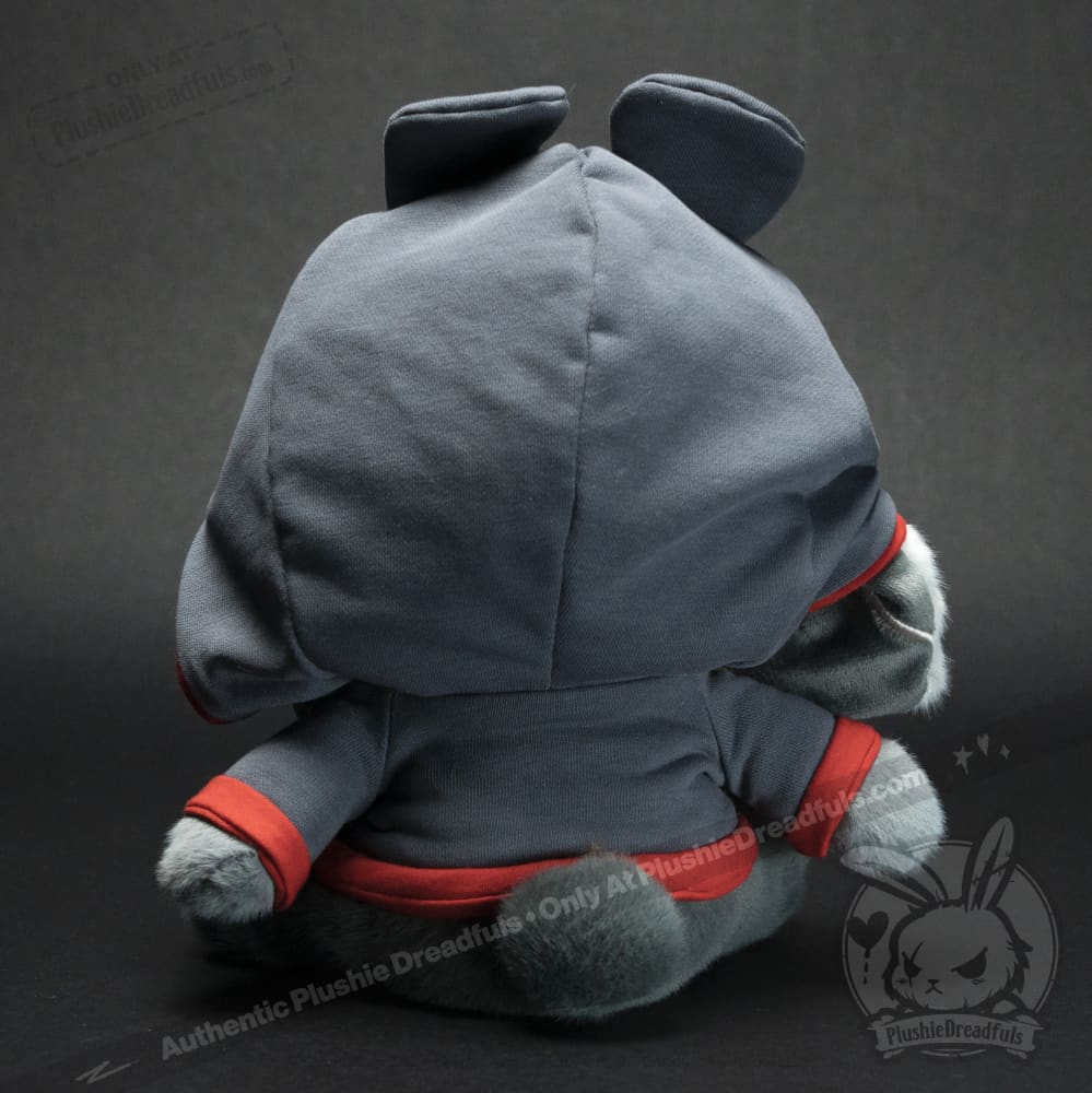 Plushie Dreadfuls -Avoidant Personality Disorder Rabbit - Plush Stuffed Animal - Mysterious
