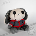 Plushie Dreadfuls -Avoidant Personality Disorder Rabbit - Plush Stuffed Animal - Mysterious