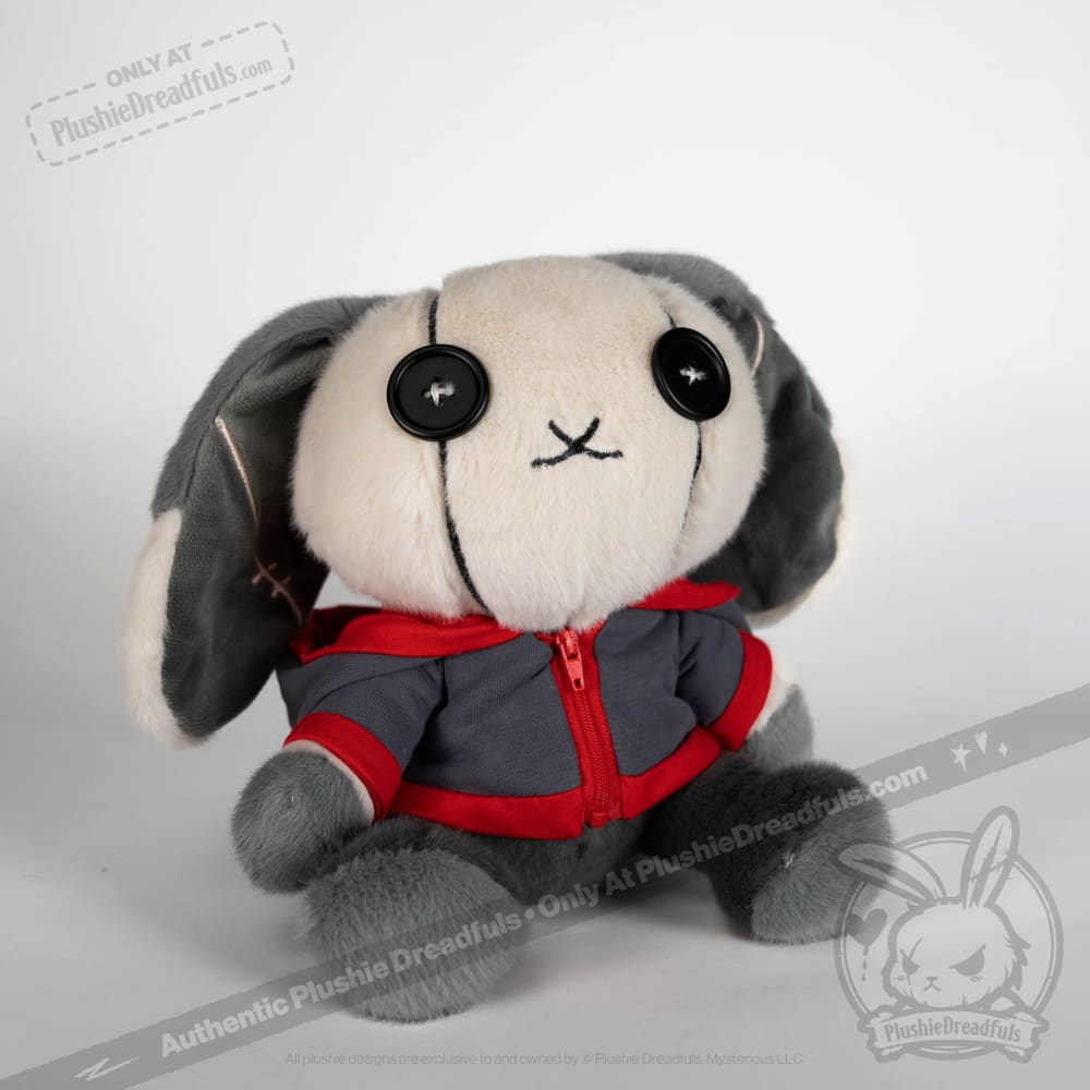Plushie Dreadfuls -Avoidant Personality Disorder Rabbit - Plush Stuffed Animal - Mysterious