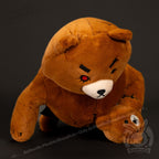Plushie Dreadfuls - Bearfisted Ripped Bear Plush Stuffed Animal Toy