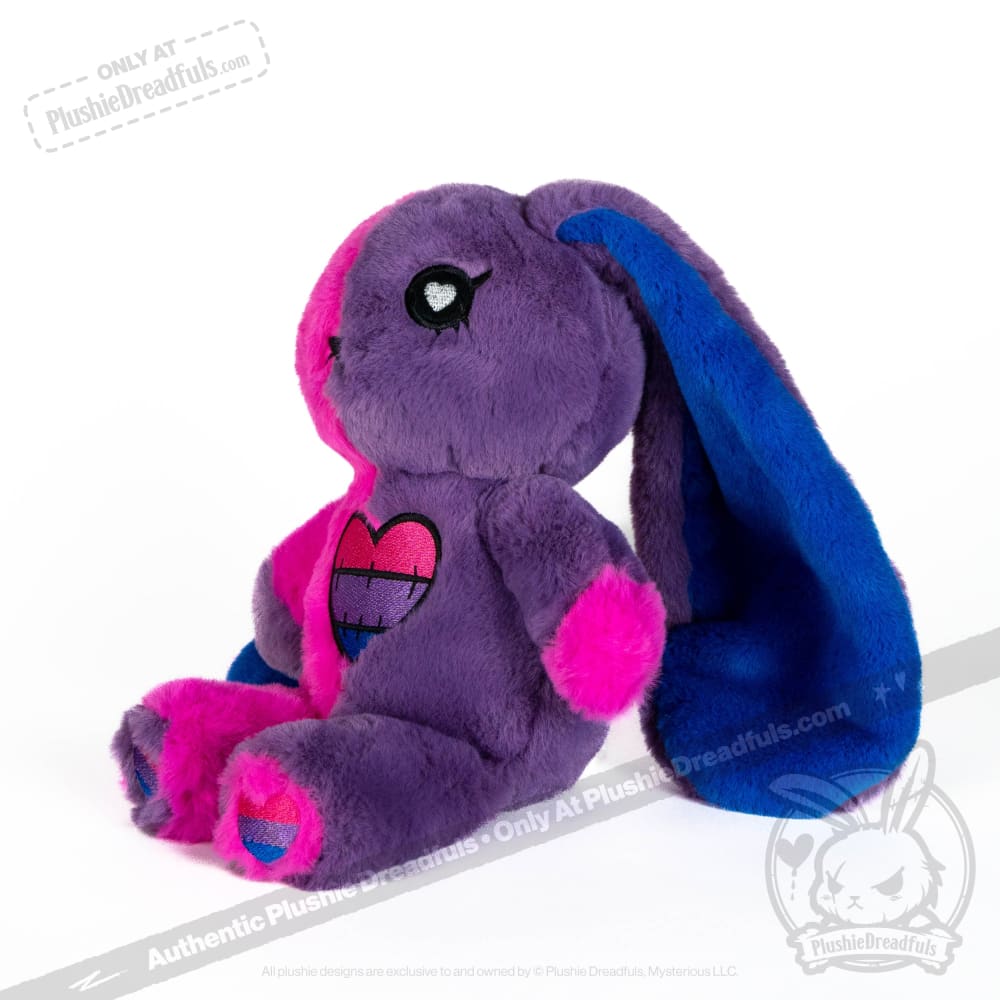 Plushie Dreadfuls - Bi Bunny - Plush Stuffed Animal - Mysterious