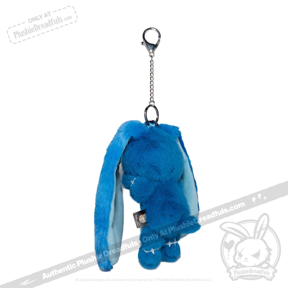 Plushie Dreadfuls - Blue Anxiety Rabbit Plush Keychain Accessory Keychain