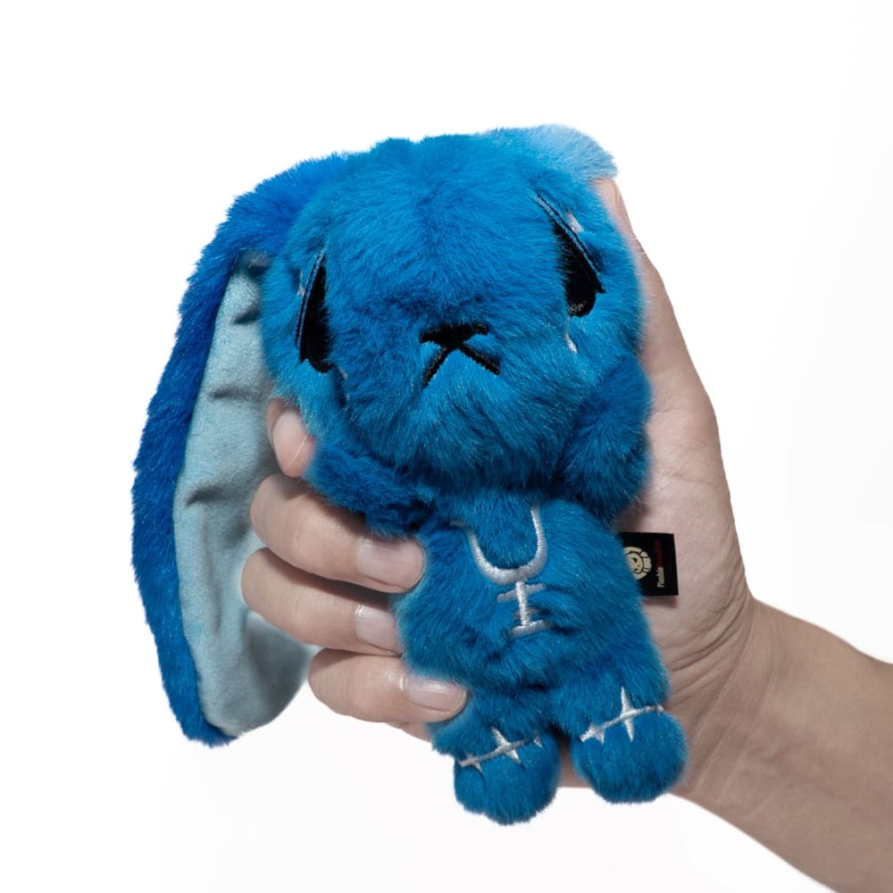 Plushie Dreadfuls - Blue Anxiety Rabbit Plush Keychain Accessory Keychain