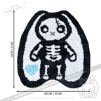 Bone Organ Izer Rabbit Rug Home Decoration