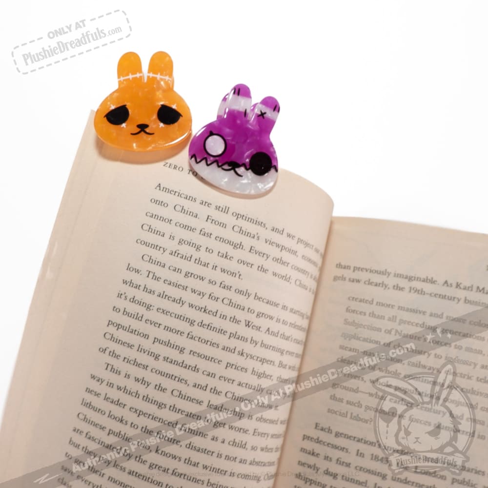 Plushie Dreadfuls - Book Clips hair clip