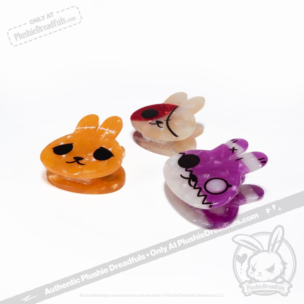 Plushie Dreadfuls - Book Clips hair clip