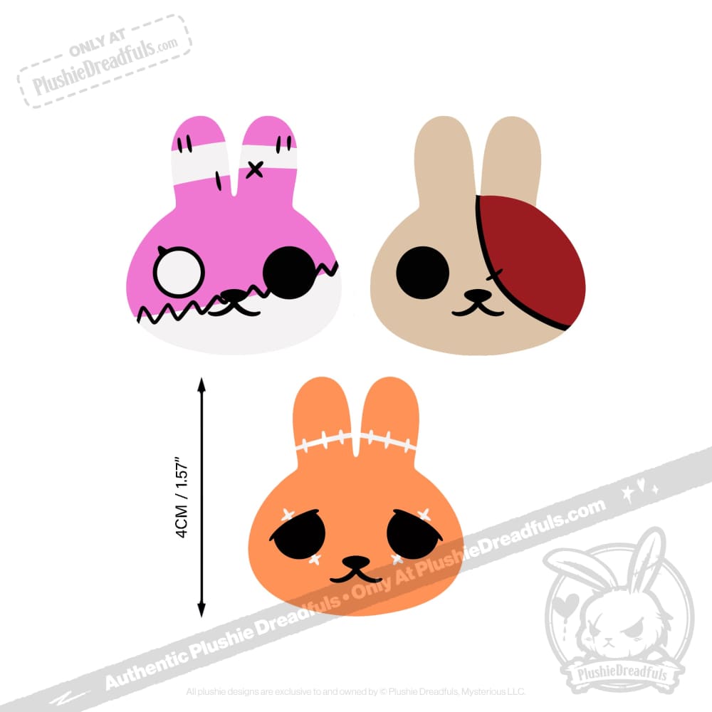 Plushie Dreadfuls - Book Clips hair clip