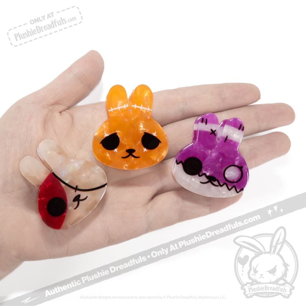 Plushie Dreadfuls - Book Clips hair clip