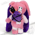 Plushie Dreadfuls - Borderline Personality Disorder Rabbit Plush Stuffed Animal Toy