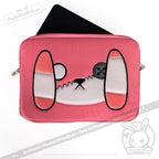 Plushie Dreadfuls Bpd Rabbit Zip Tablet Laptop Sleeve Ipad Case