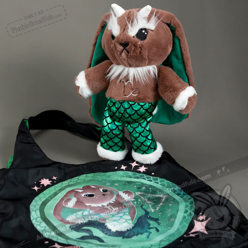 Plushie Dreadfuls - Capricorn Rabbit - Plush Stuffed Animal - Mysterious