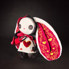 Victorian McGee's Card Guard Rabbit Plush Stuffed Animal