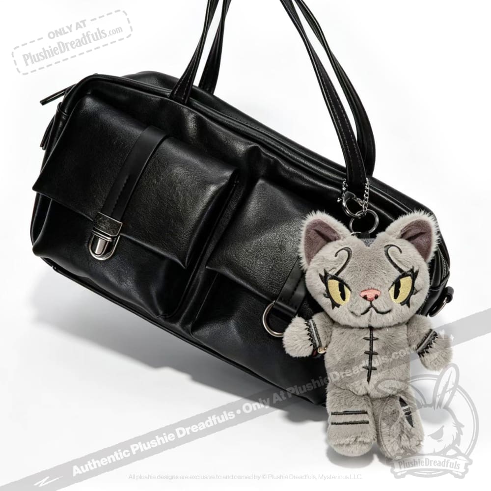 Cheshire Cat Plush Keychain Accessory - Keychain
