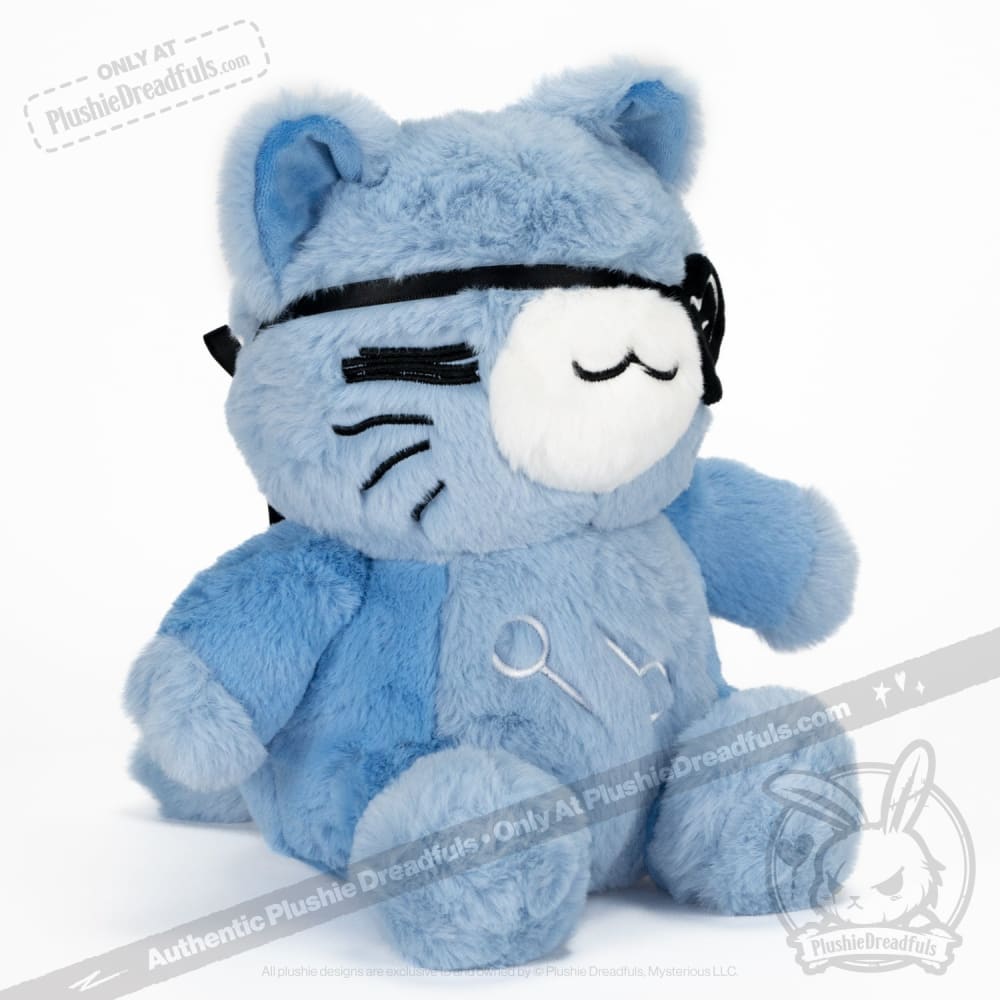 Plushie Dreadfuls - Chronic Fatigue Syndrome Kitty Plush Stuffed Animal Toy
