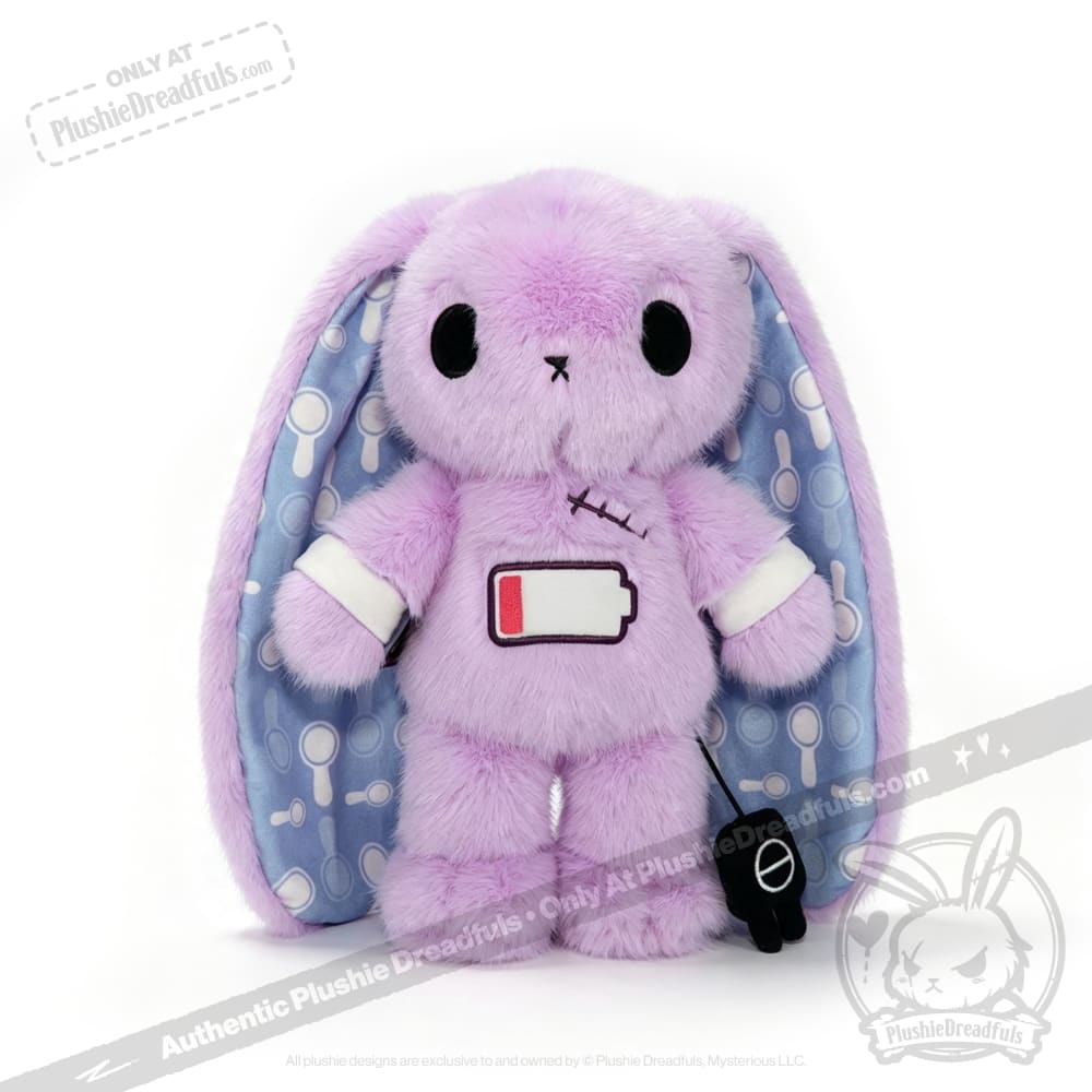 Chronic Fatigue Rabbit - Plush Stuffed Animal - toy