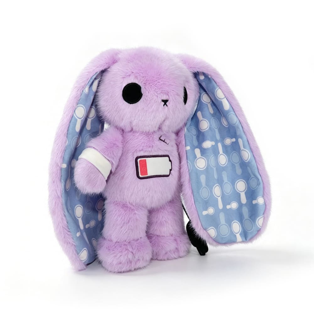 Chronic Fatigue Rabbit - Plush Stuffed Animal - toy