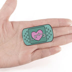 Plushie Dreadfuls - Chronic Pain Plaster Enamel Pin Pin