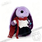 Plushie Dreadfuls Classic Black & White Hakama Plush Outfit - accessory