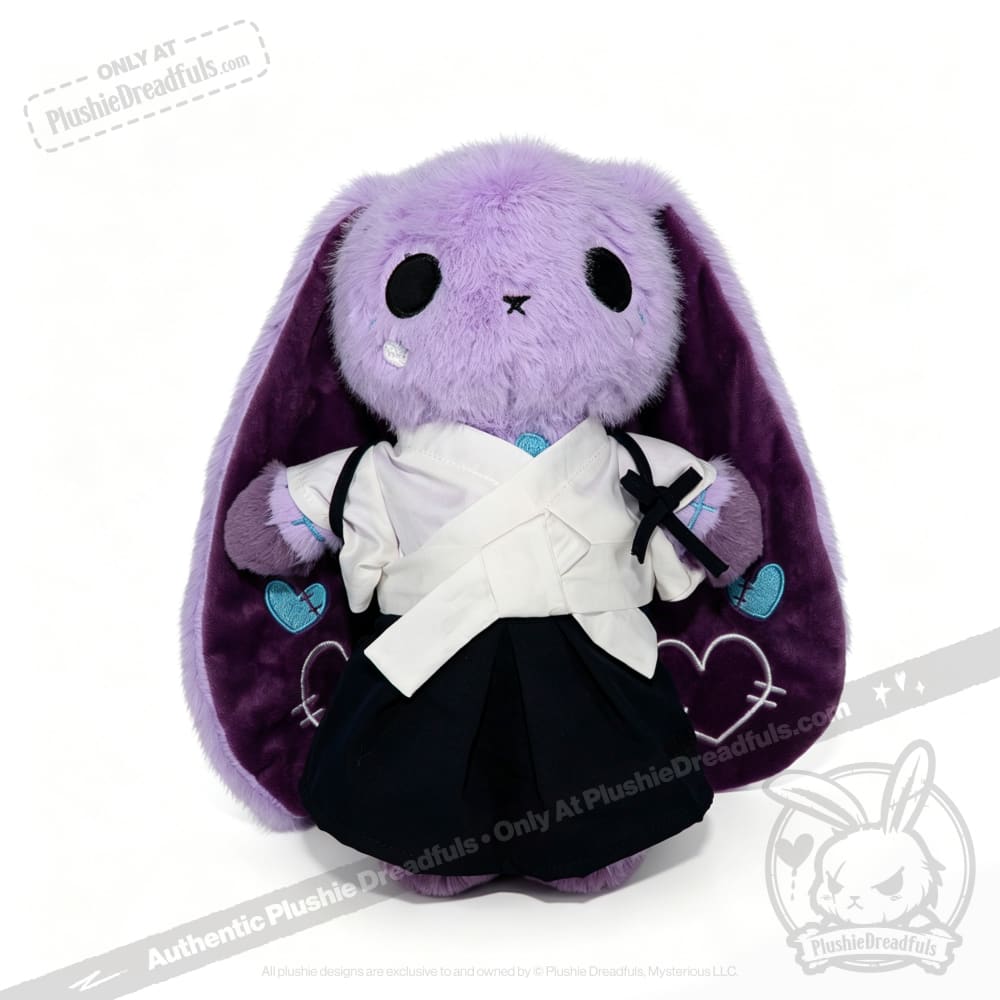 Plushie Dreadfuls Classic Black & White Hakama Plush Outfit - accessory