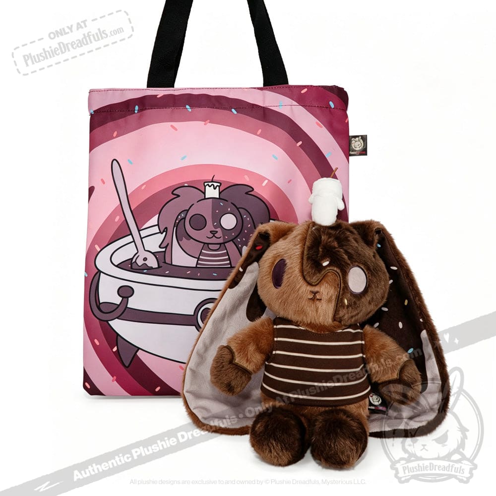 Plushie Dreadfuls - Coco Memento Chocolate Cake Rabbit - Plush Stuffed Animal - toy