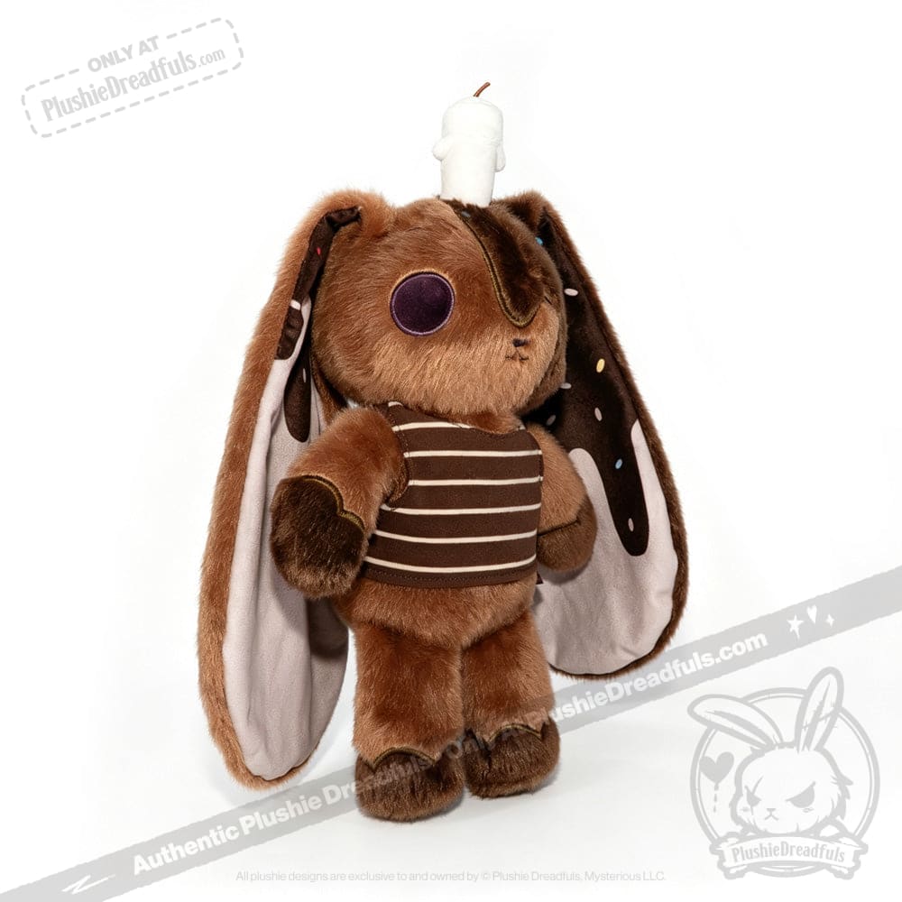 Plushie Dreadfuls - Coco Memento Chocolate Cake Rabbit - Plush Stuffed Animal - toy