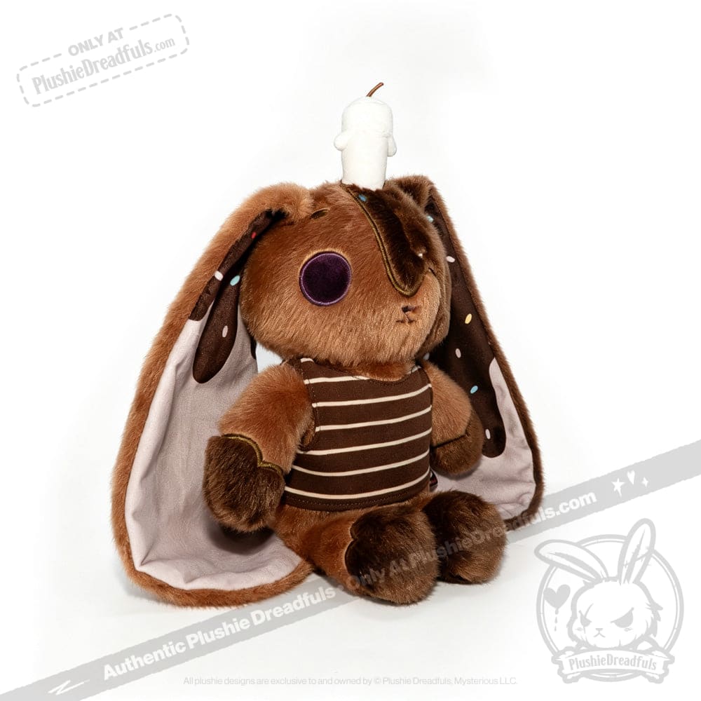 Plushie Dreadfuls - Coco Memento Chocolate Cake Rabbit - Plush Stuffed Animal - toy