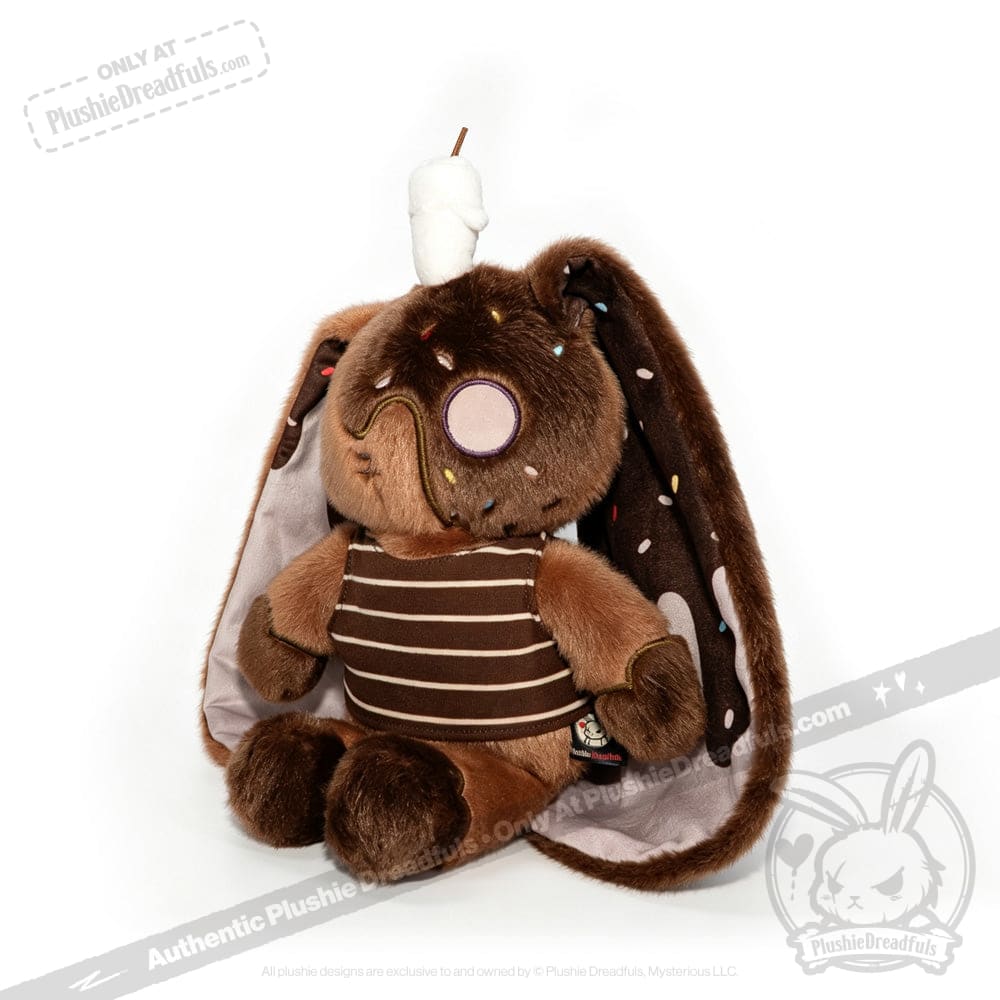 Plushie Dreadfuls - Coco Memento Chocolate Cake Rabbit - Plush Stuffed Animal - toy