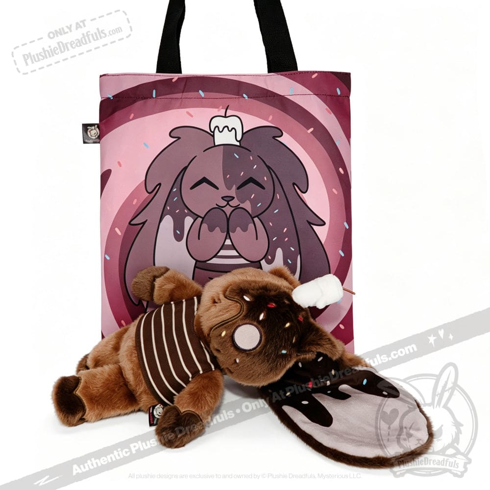Plushie Dreadfuls - Coco Memento Chocolate Cake Rabbit - Plush Stuffed Animal - toy