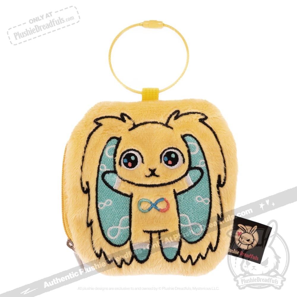Plushie Dreadfuls Coin Purse Autism Keychain