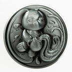 Plushie Dreadfuls Collectible Coin - Zodiac Rabbit - Mysterious