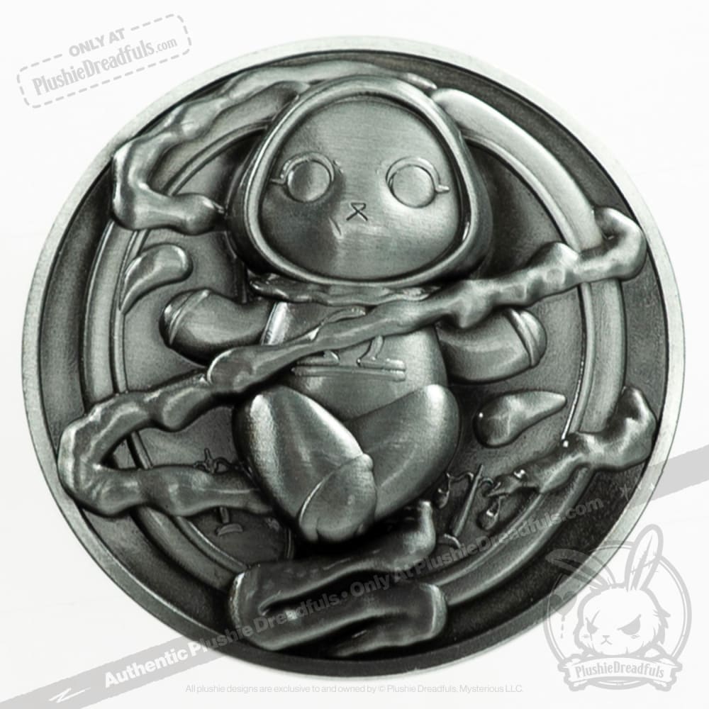 Plushie Dreadfuls Collectible Coin - Zodiac Rabbit - Mysterious