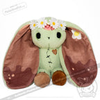 Plushie Dreadfuls - Compost Zombie Rabbit - Plush Stuffed Animal toy