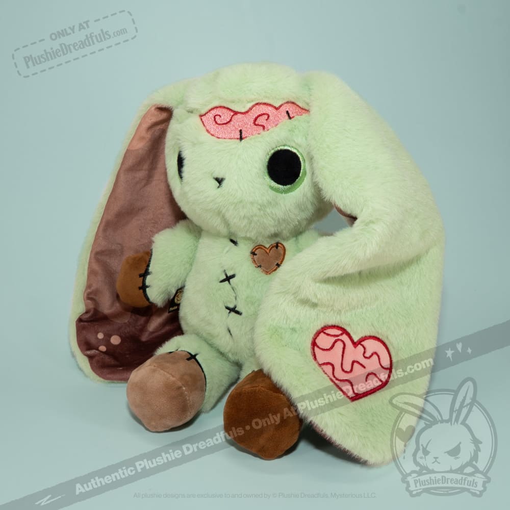 Plushie Dreadfuls - Compost Zombie Rabbit - Plush Stuffed Animal toy