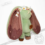 Plushie Dreadfuls - Compost Zombie Rabbit - Plush Stuffed Animal toy