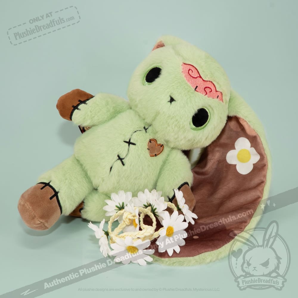 Plushie Dreadfuls - Compost Zombie Rabbit - Plush Stuffed Animal toy