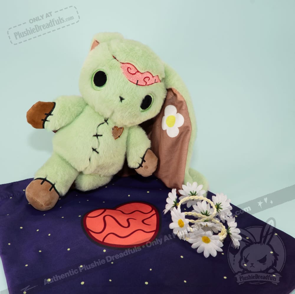 Plushie Dreadfuls - Compost Zombie Rabbit - Plush Stuffed Animal toy