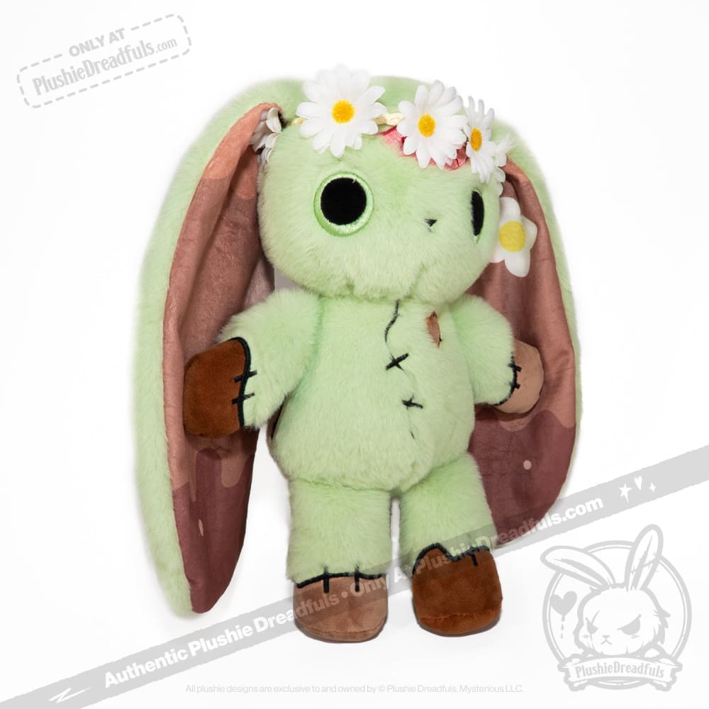 Plushie Dreadfuls - Compost Zombie Rabbit - Plush Stuffed Animal toy