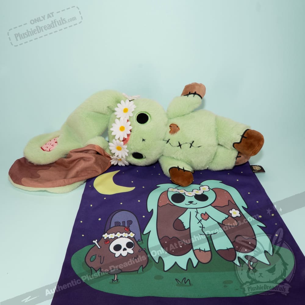 Plushie Dreadfuls - Compost Zombie Rabbit - Plush Stuffed Animal toy